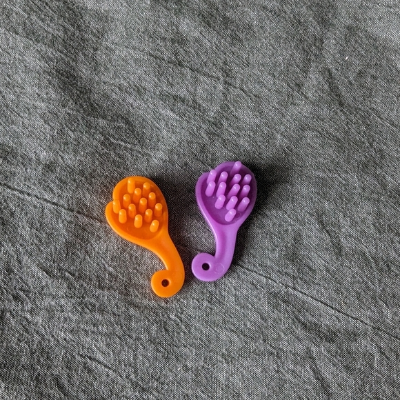 Strawberry Shortcake Brush Set Doll Figure Accessories Orange Purple Toy Loose - Picture 5 of 9